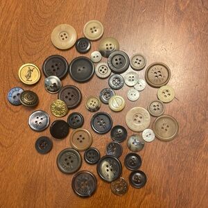 Gucci buttons and more, all vintage, authentic